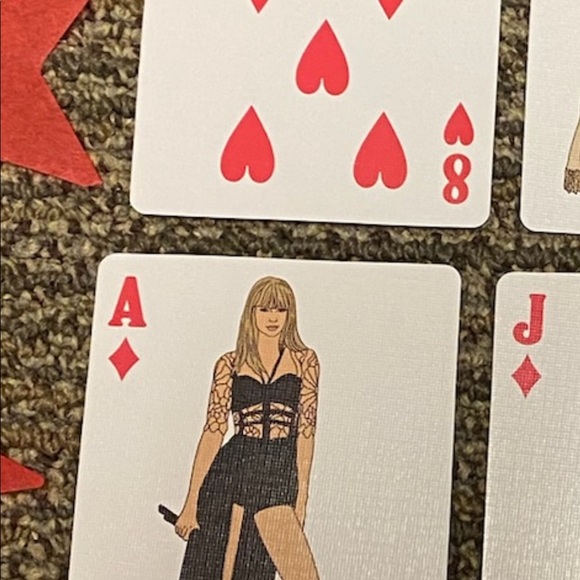 Taylor Swift Eras Playing Cards card set Red Taylor’s Version taylors game rare - Picture 11 of 16
